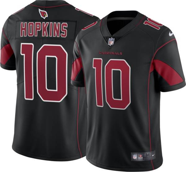 Nike Men's Arizona Cardinals DeAndre Hopkins #10 Black Alternate Limited Jersey