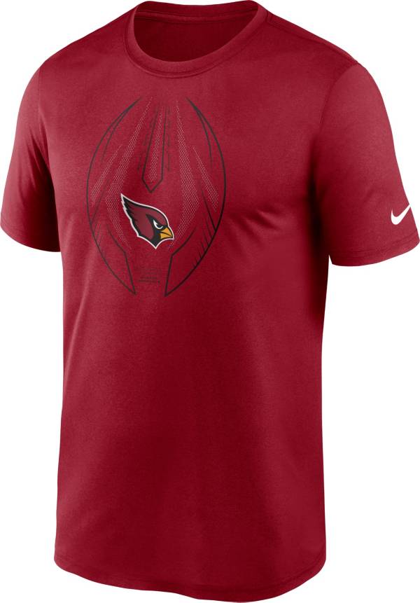 Nike Men's Arizona Cardinals Legend Icon Red Performance T-Shirt