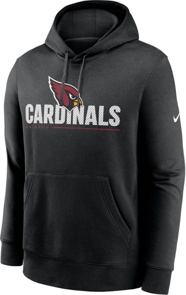 Nike Men's Arizona Cardinals Impact Club Black Hoodie