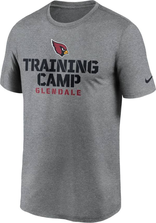 Nike Men's Arizona Cardinals Training Camp Legend Grey T-Shirt product image