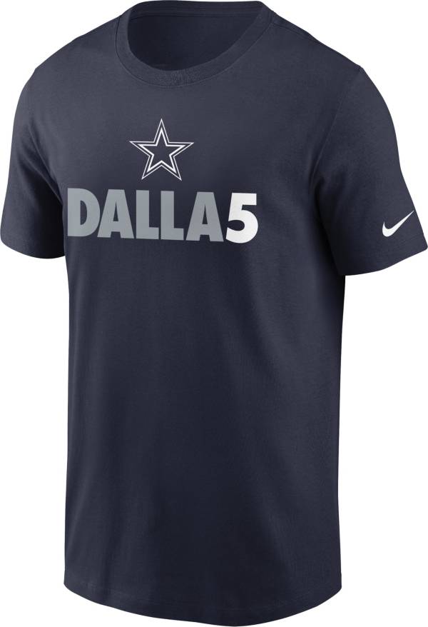 Nike Men's Dallas Cowboys Dallas5 Navy T-Shirt product image