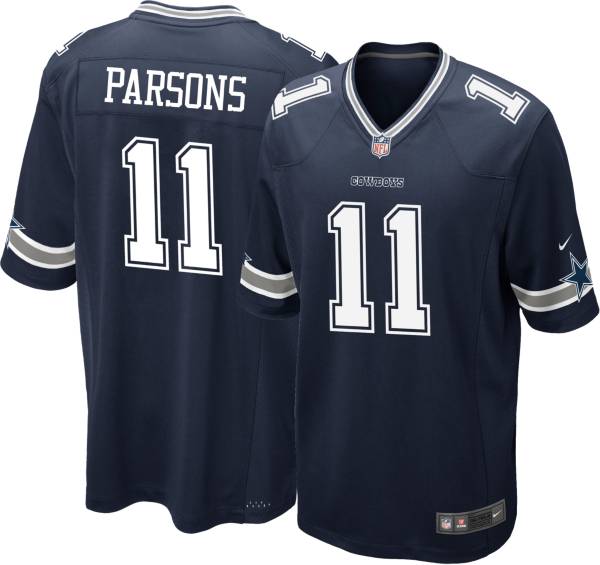 Nike Men's Dallas Cowboys Micah Parsons #11 Navy Game Jersey