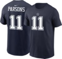 Men's Dallas Cowboys #11 Micah Parsons Grey Atmosphere Fashion