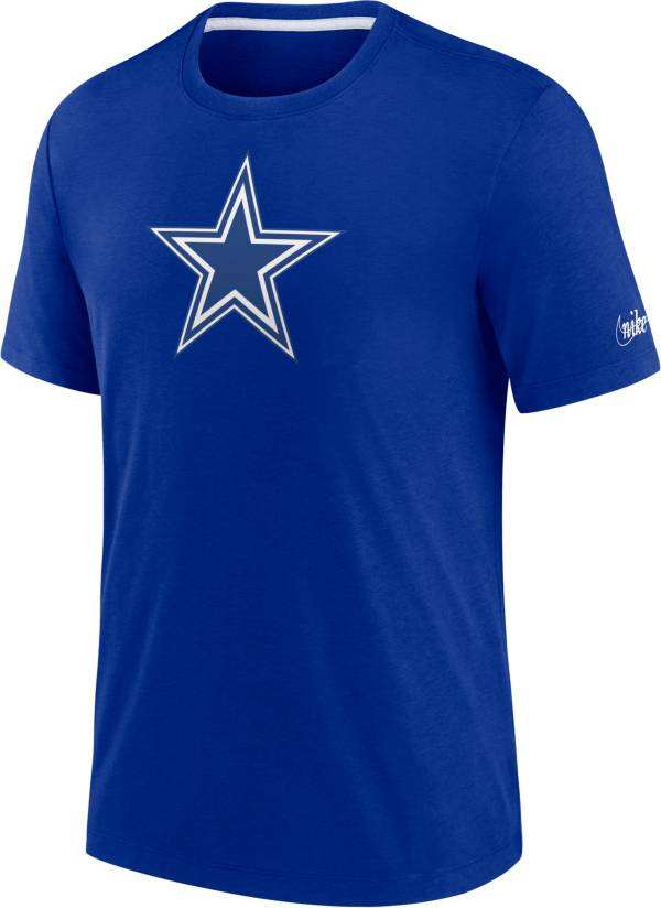 Nike Men's Dallas Cowboys Historic Tri-Blend Royal T-Shirt product image