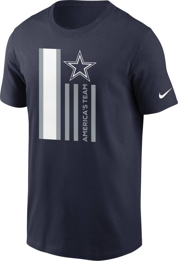 Nike Men's Dallas Cowboys Local Flag Navy T-Shirt product image