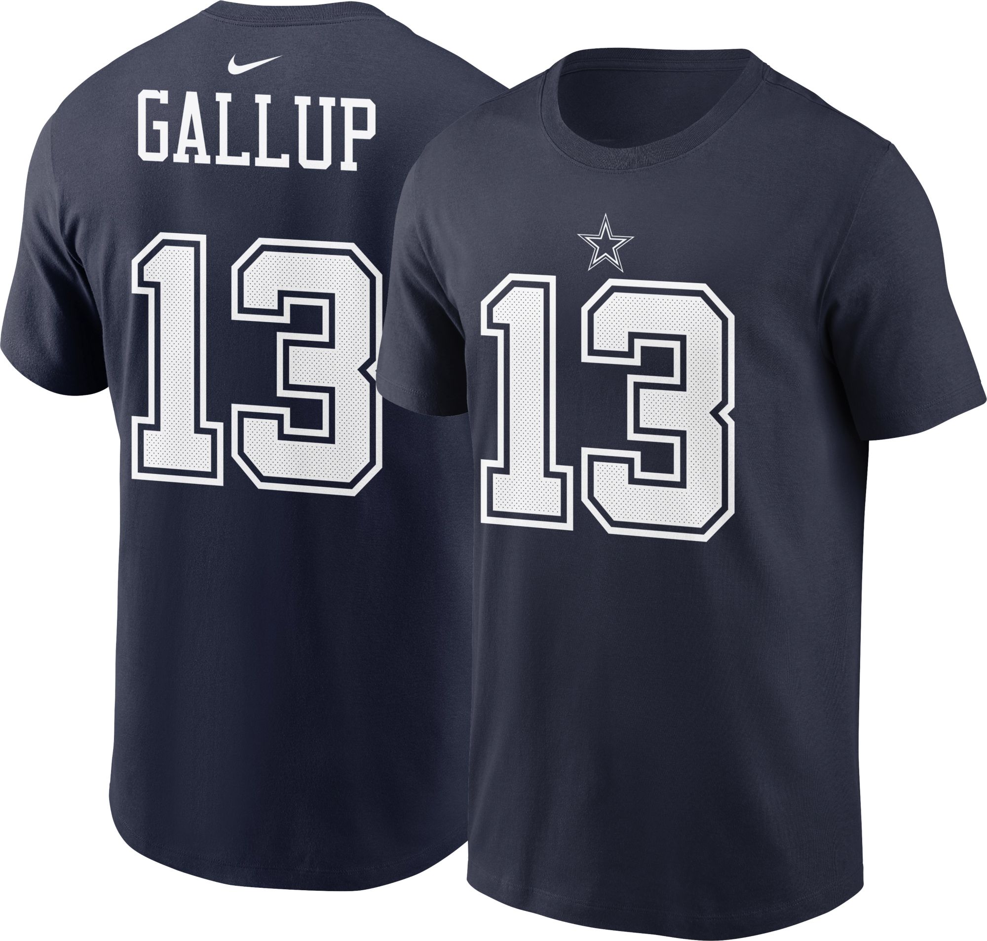 Nike Dallas Cowboys No13 Michael Gallup White Women's Stitched NFL Limited Rush 100th Season Jersey