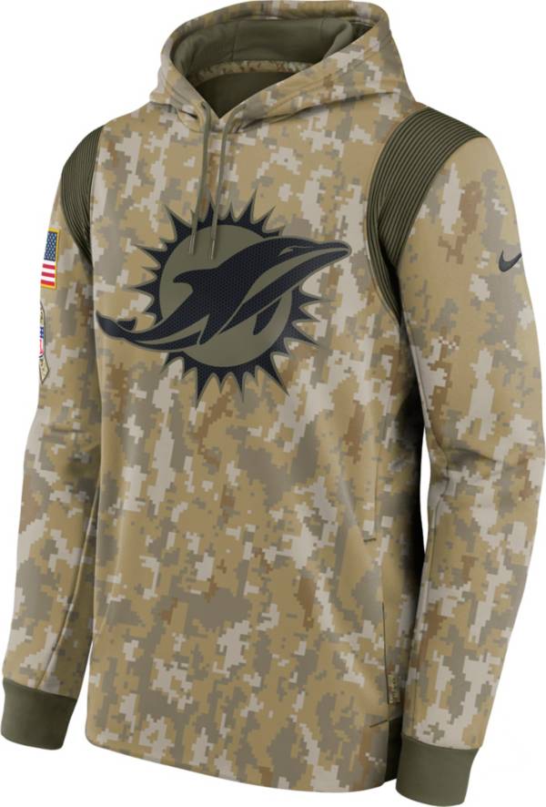 Nike Men's Miami Dolphins Salute to Service Camouflage Hoodie product image