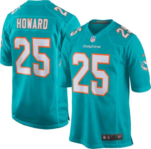 Men's Nike Tyreek Hill Aqua Miami Dolphins Game Jersey