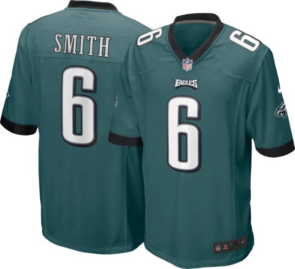 NFL_ Philadelphia''Eagles''Men DeVonta Smith #6 Miles Sanders #26 Jalen  Hurts #1''Super''Bowl''White LVII football Jersey 