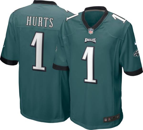 Youth Nike Jalen Hurts Gray Philadelphia Eagles Atmosphere Fashion Game  Jersey