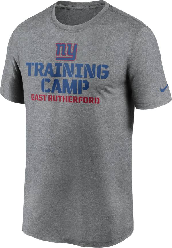 Nike Men's New York Giants Training Camp Legend Grey T-Shirt