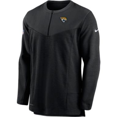 sorry, Nike Men's Jacksonville Jaguars Sideline Coach Half-Zip Black Pullover is currently out of stock