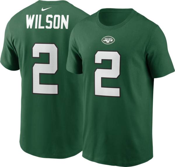 Nike New York Jets Zach Wilson #2 Green T-Shirt