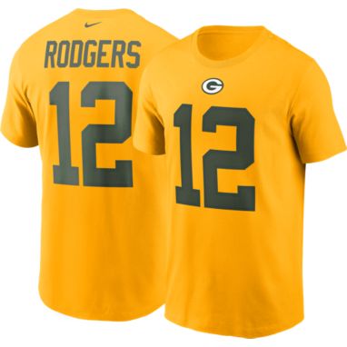 sorry, Nike Men's Green Bay Packers Aaron Rodgers #12 Gold T-Shirt is currently out of stock
