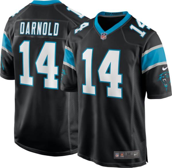 Nike Men's Carolina Panthers Sam Darnold #14 Black Game Jersey product image