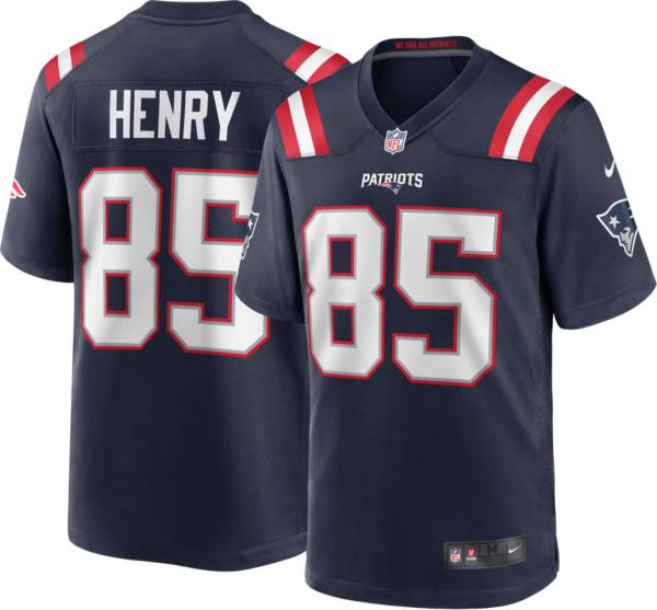 Nike Mens New England Patriots Hunter Henry 85 Navy Game Jersey Dicks Sporting Goods 6869