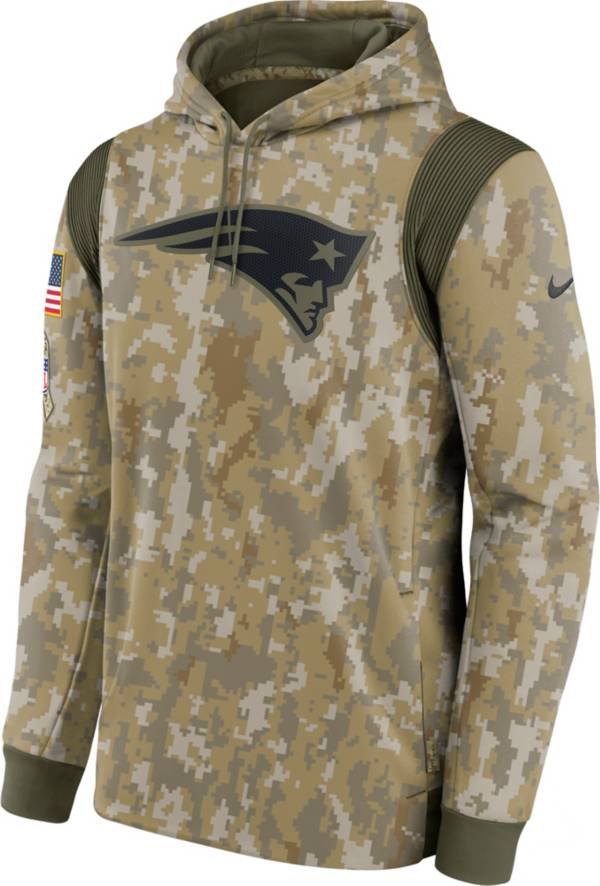 Nike Men's New England Patriots Salute to Service Camouflage Hoodie product image