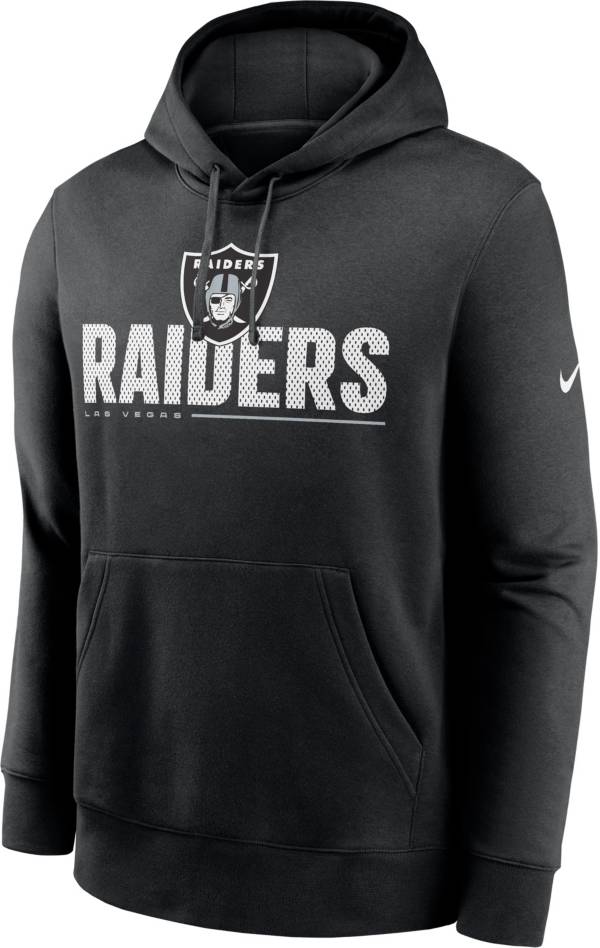 Nike Men's Las Vegas Raiders Impact Club Black Hoodie