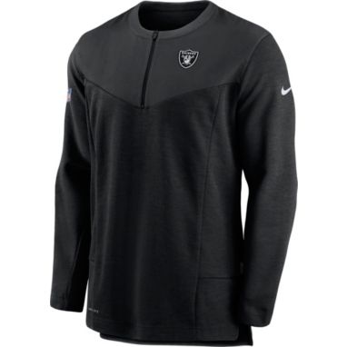 sorry, Nike Men's Las Vegas Raiders Sideline Coach Half-Zip Black Pullover is currently out of stock