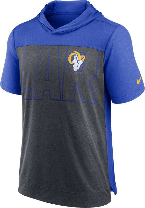 Nike Men's Los Angeles Rams Dri-FIT Hooded T-Shirt