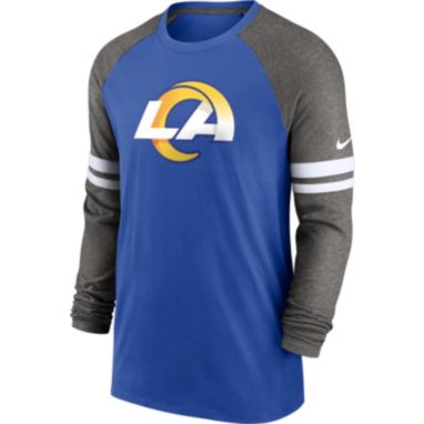 sorry, Nike Men's Los Angeles Rams Dri-FIT Royal Long Sleeve Raglan T-Shirt is currently out of stock