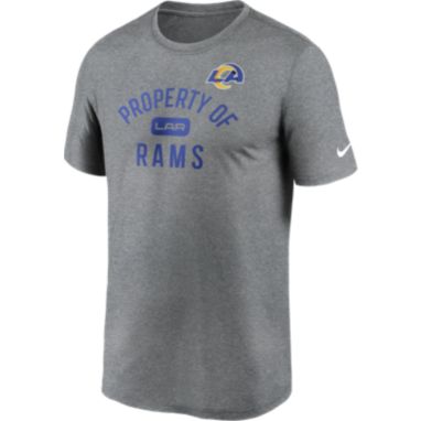 sorry, Nike Men's Los Angeles Rams Legend 'Property Of' Grey T-Shirt is currently out of stock