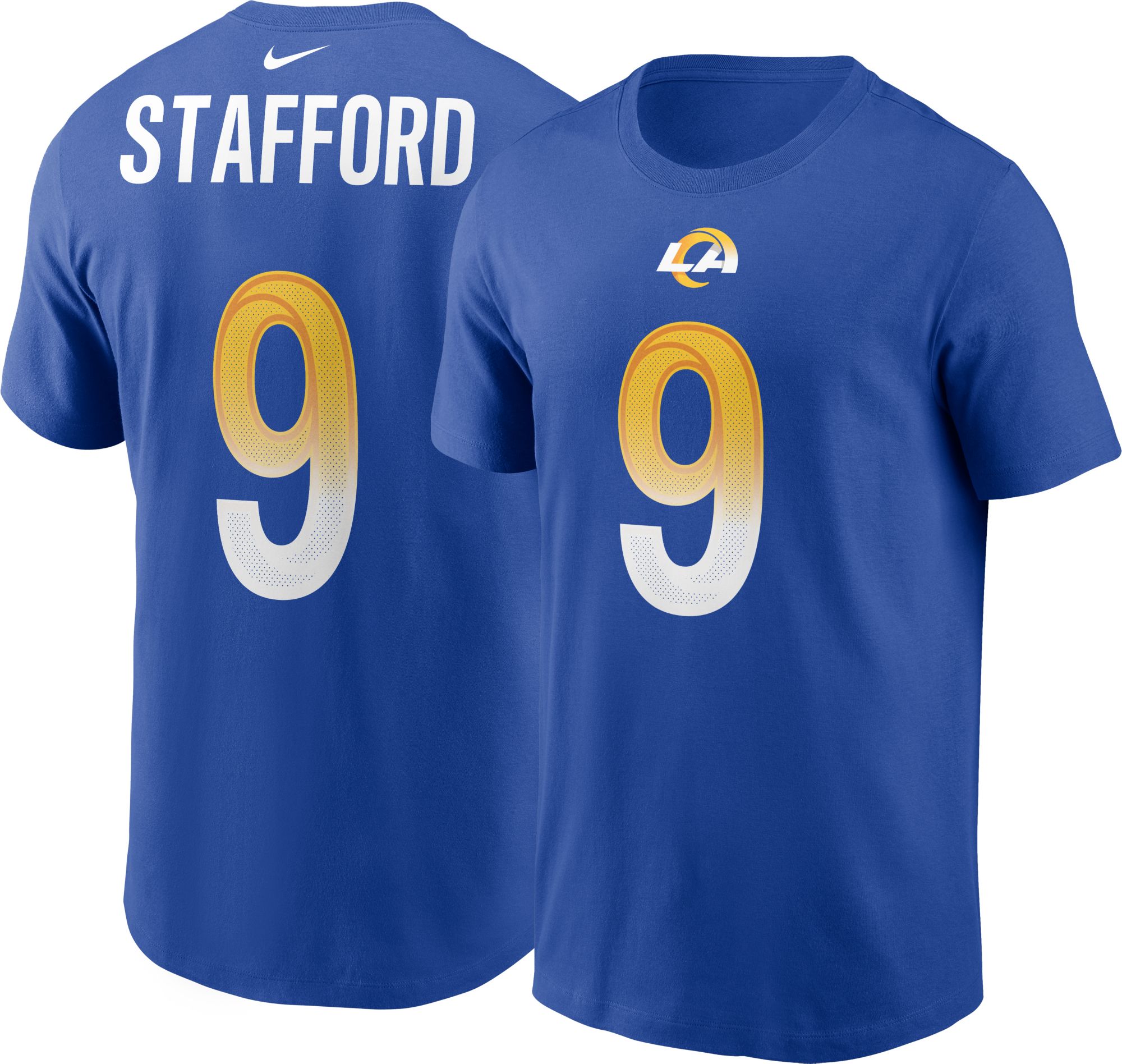 Nike Youth Los Angeles Rams Matthew Stafford #9 Royal Game Jersey