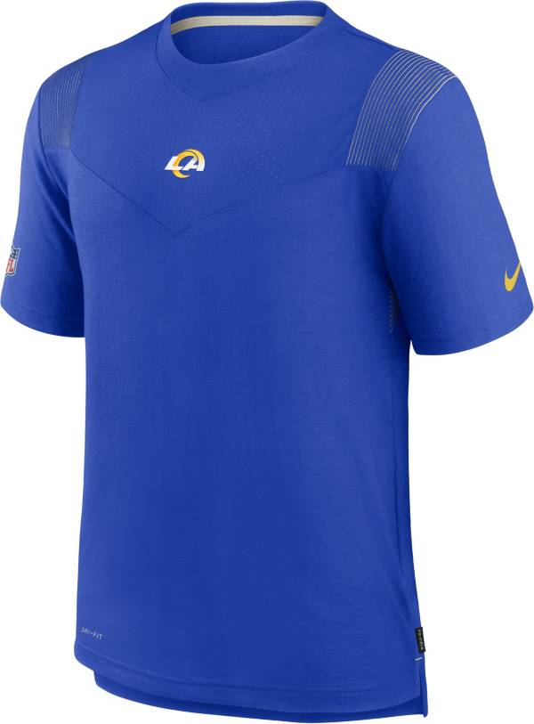 Nike Men's Los Angeles Rams Sideline Dri-Fit Player T-Shirt