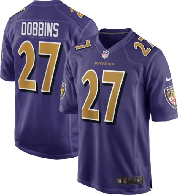 Baltimore Ravens JK Dobbins Color Rush Purple Limited Jersey