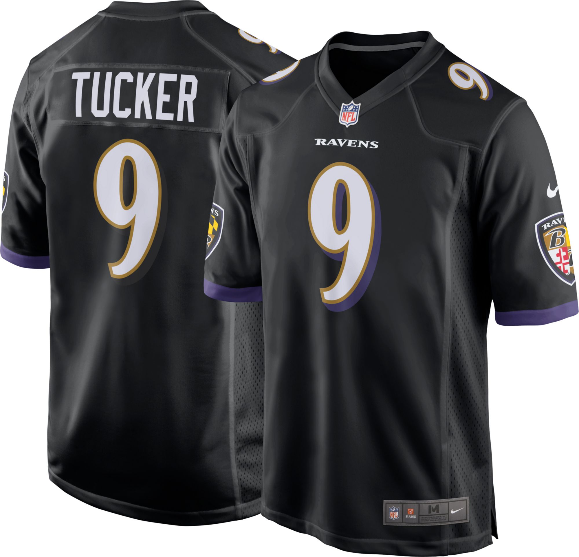 Baltimore Ravens Justin Tucker 2019 Salute To Service Nfl 100 Mens Jersey  Metallic - Dingeas