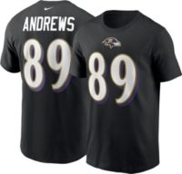 Women's Nike Mark Andrews Purple Baltimore Ravens Name & Number T