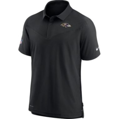 sorry, Nike Men's Baltimore Ravens Sideline Coaches Black Polo is currently out of stock