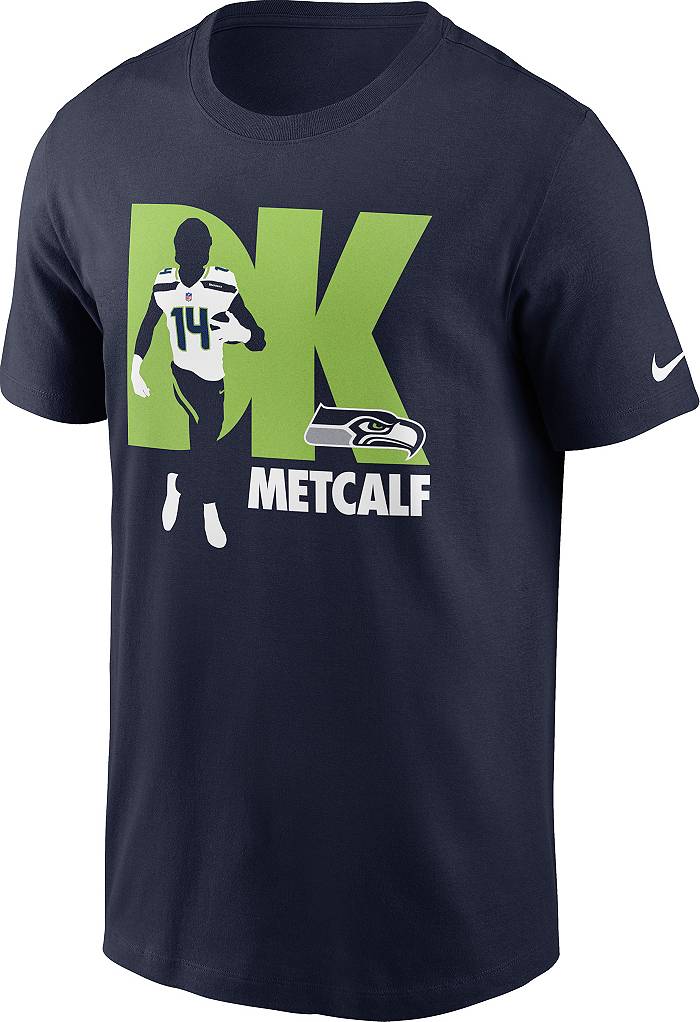 Men's Nike Dk Metcalf White Seattle Seahawks Vapor Limited Jersey