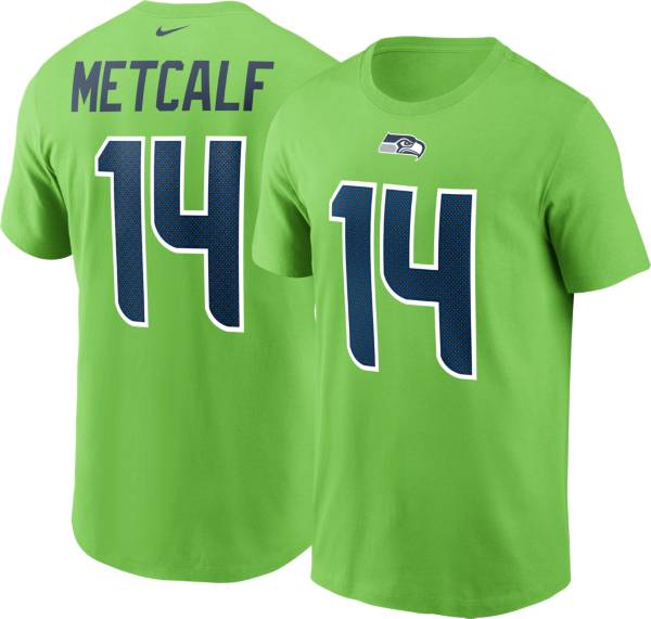 Nike Men's Seattle Seahawks DK Metcalf #14 Green T-Shirt product image