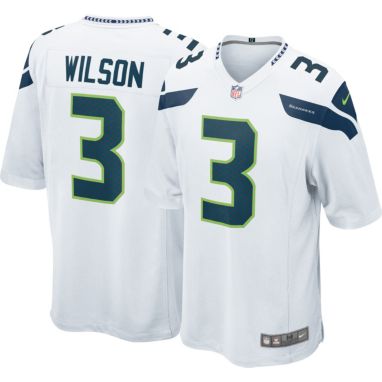 sorry, Nike Men's Seattle Seahawks Russell Wilson #3 White Game Jersey is currently out of stock