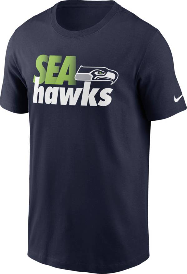 Nike Men's Seattle Seahawks Sea Hawks Navy T-Shirt product image