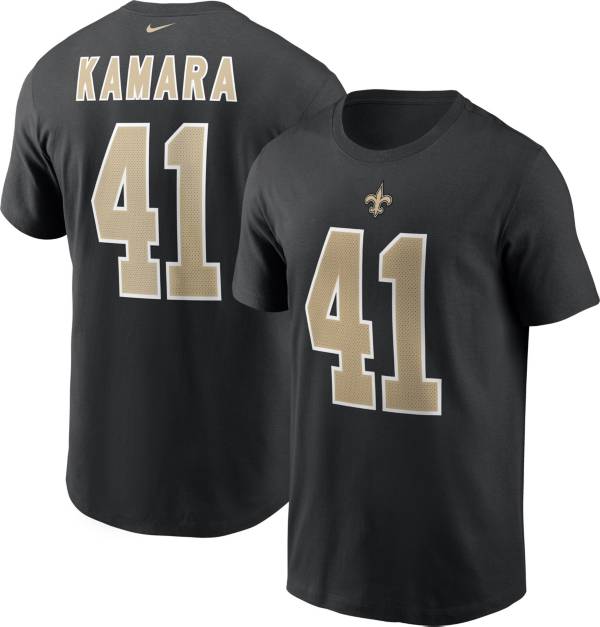 Black Nike NFL New Orleans Saints Kamara #41 Jersey