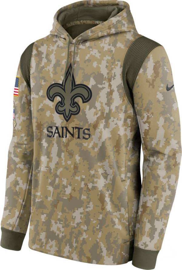 Nike Men's New Orleans Saints Salute to Service Camouflage Hoodie product image