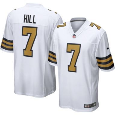 sorry, Nike Men's New Orleans Saints Taysom Hill #7 White Game Jersey is currently out of stock
