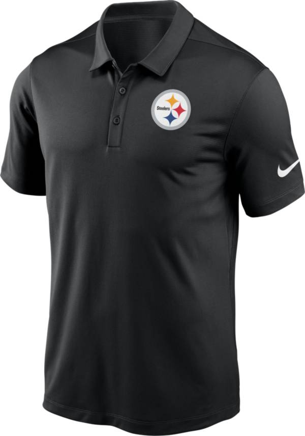 Nike Men's Pittsburgh Steelers Franchise Black Polo product image