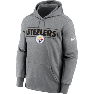 sorry, Nike Men's Pittsburgh Steelers Left Chest Therma-FIT Grey Hoodie is currently out of stock