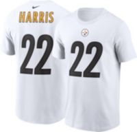 Nike Men's Pittsburgh Steelers Najee Harris #22 Atmosphere Grey