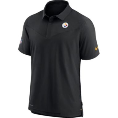 sorry, Nike Men's Pittsburgh Steelers Sideline Coaches Black Polo is currently out of stock