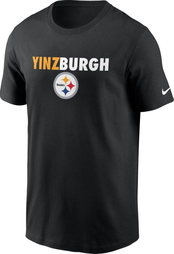 Nike Men's Pittsburgh Steelers Yinzburgh Black T-Shirt product image