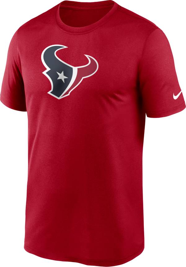 Nike Men's Houston Texans Legend Logo Red T-Shirt