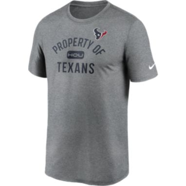 sorry, Nike Men's Houston Texans Legend 'Property Of' Grey T-Shirt is currently out of stock