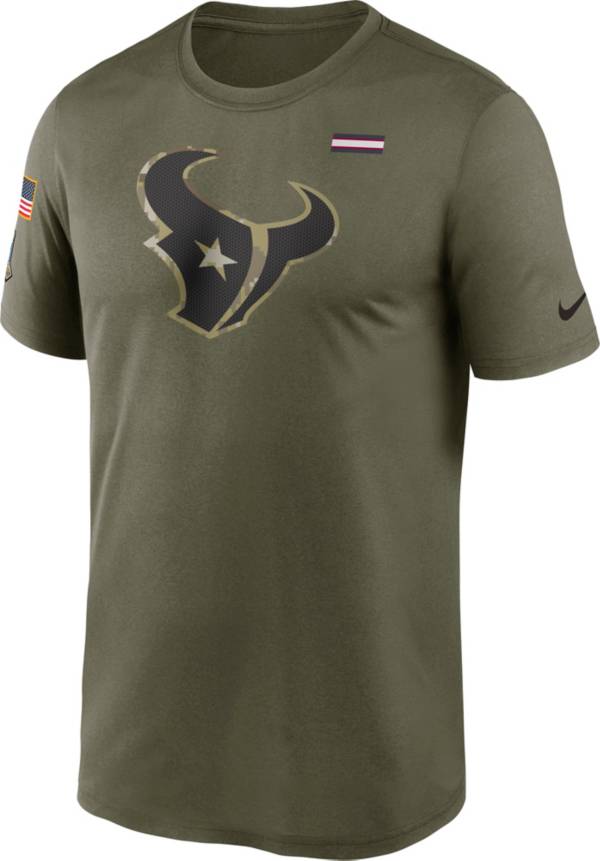 Nike Men's Houston Texans Salute to Service Olive Legend T-Shirt product image