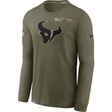 sorry, Nike Men's Houston Texans Salute to Service Olive Long Sleeve T-Shirt is currently out of stock