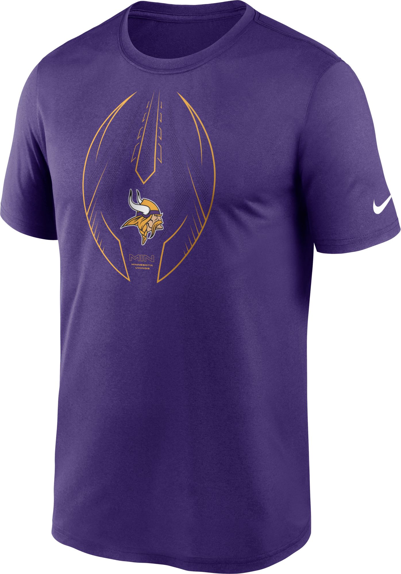 Men's Nike White Minnesota Vikings Icon Legend Performance T-Shirt