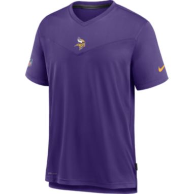 sorry, Nike Men's Minnesota Vikings Sideline Coaches Purple T-Shirt is currently out of stock
